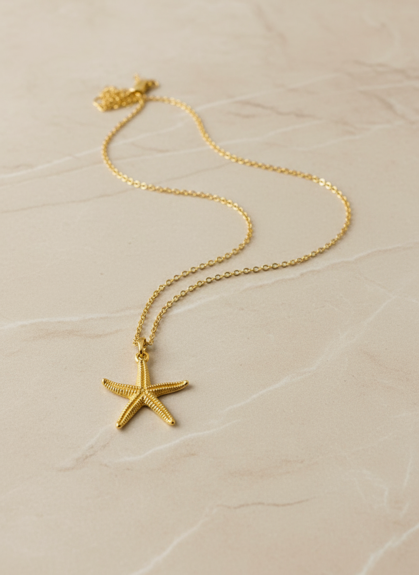 Deniz Yıldızı Kolye Büyük