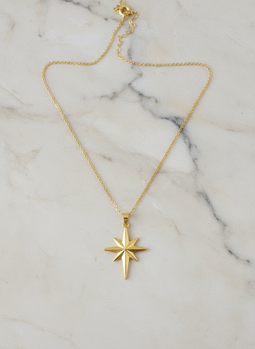 Kutup Yıldızı Kolye