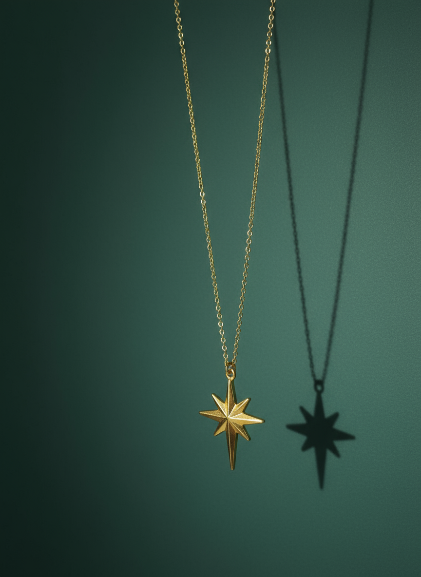 Kutup Yıldızı Kolye