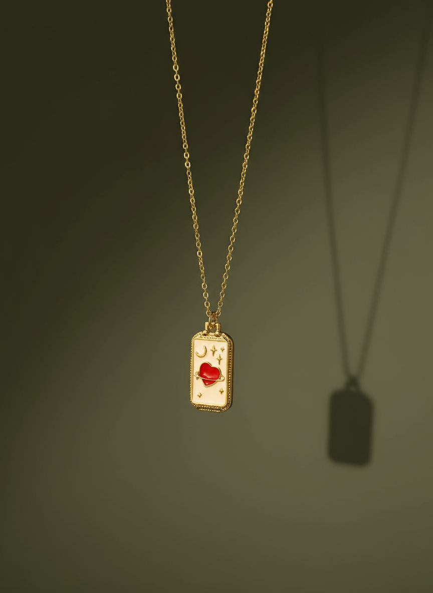 Kalp Tarot Kolye