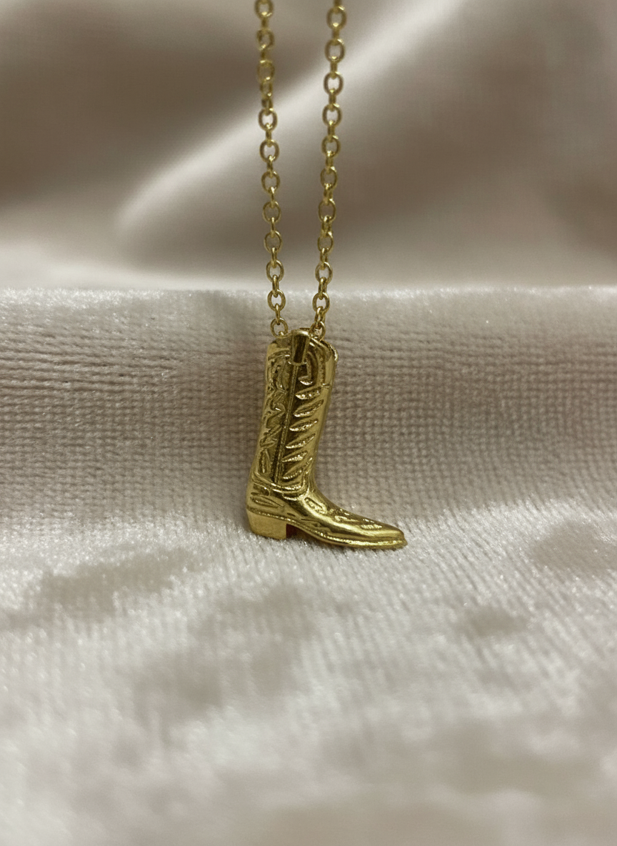 Kovboy Çizme Kolye